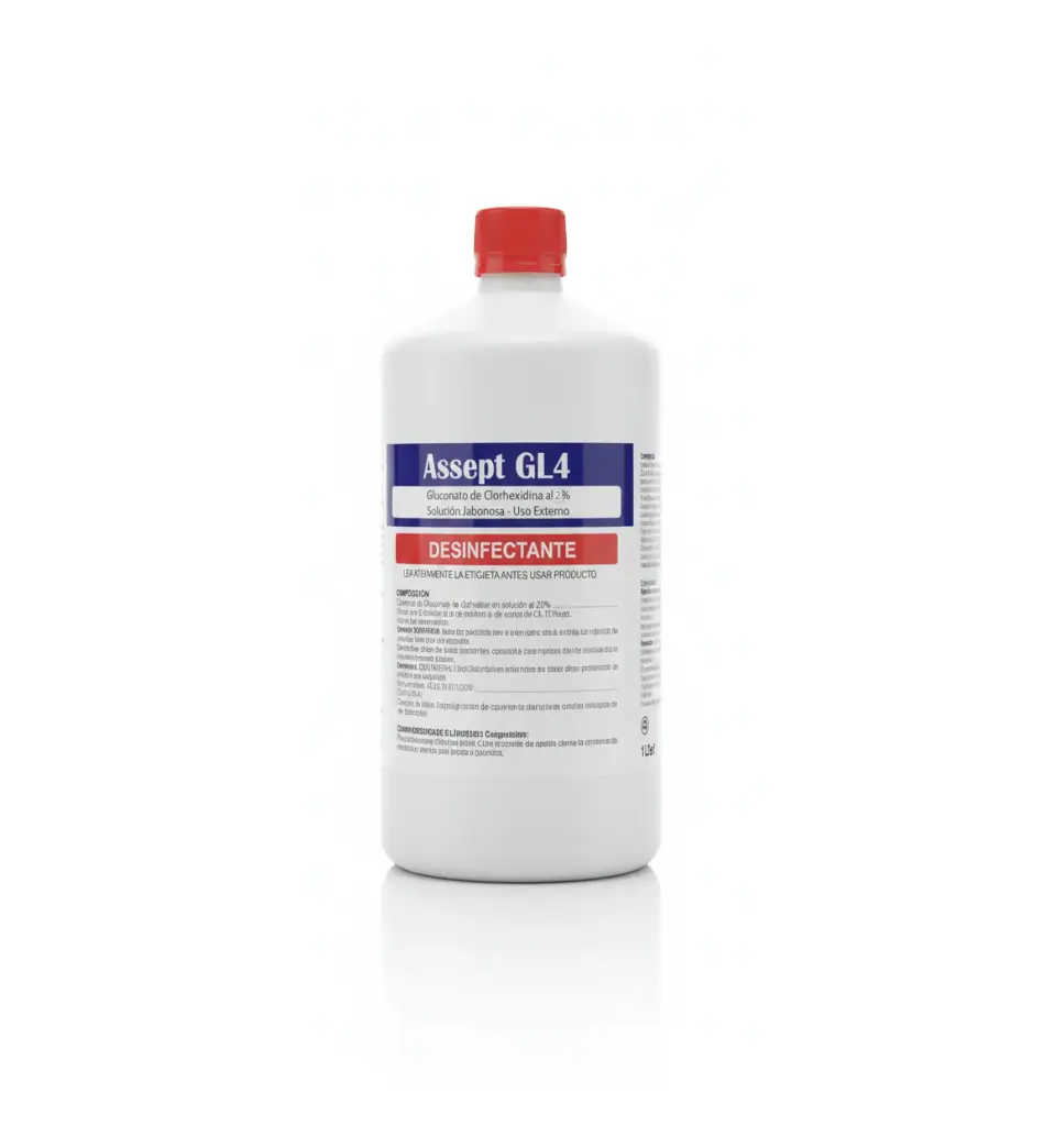 Azsept GL Clorhexidina Jabonosa 2% (1 Litro)