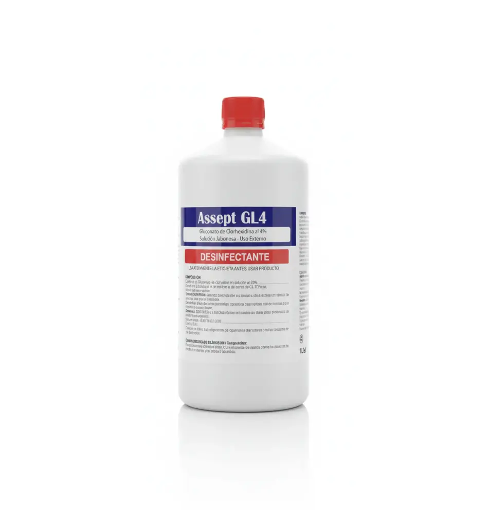 Azsept GL Clorhexidina Jabonosa 4% (1 Litro)