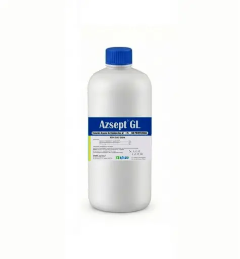 [AZ-GL-AC1-1L] Azsept GL Clorhexidina Acuosa 1% (1 Litro)